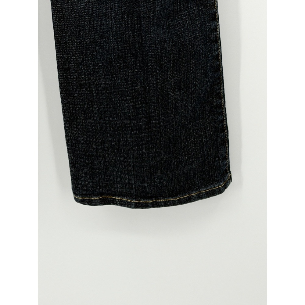 Mix It Women's Dark WashJeans Stretch Mid Rise Size 6 Petite - Picture 5 of 9